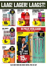 Dirck 3 folder week 42 Pagina 17: Monster Energy Drink €15,00, Fernandes, fanta of coca cola €2,00