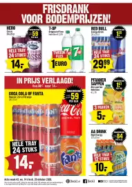 Dirck 3 folder week 42 Pagina 18: Coca Cola of Fanta €14,00, Red Bull Energy Drink €29,99