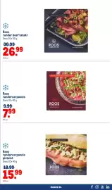 Makro folder week 42 Pagina 3: Roos runder beef tataki €26,99, Roos rundercarpaccio €7,99