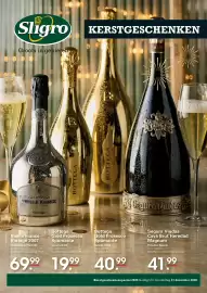 Sligro folder | Kerstgeschenken Pagina 1: 3007 CHAMPAGNE VIEILLE FRANCE A REIMS FRANCE VINTAGE 凹 ally Sligro Groots in