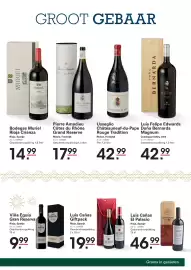 Sligro folder | Kerstgeschenken Pagina 7: MURIEL GROOT GEBAAR MURIEL CRIANZA RIOJA RIOJA ALAVESA Pierre Amadieu CÔTES DU