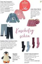 Tchibo Prospekt Seite 3: Plüschtier »Pinguin« €9,99, Kinder-Plüsch-Sweatshirt €10,00