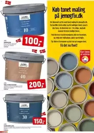 Jem & fix tilbudsavis uge 43 Side 12: Luxi træ- & metalmaling €200,00, Luxi vådrumsmaling €150,00