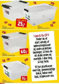 Jem & fix tilbudsavis uge 43 Side 14: Plastboks €25,00, Plastboks €60,00