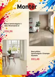 Montér kundeavis uke 42 Side 2: BerryAlloc laminatgulv Champs Elysees €893,48, Opus laminatgulv 1-stav Riversand xl €556,96