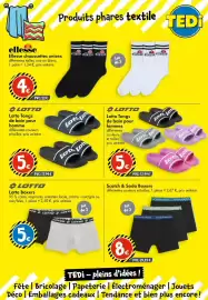 TEDi folder week 42 Pagina 6: ellesse Ellesse chaussettes unisex différentes tailles, noir ou blanc, 1 paire 1,34 €, prix