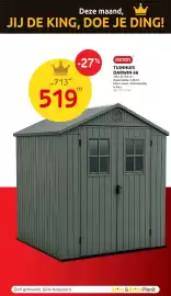 Brico folder Pagina 53: Tuinhuis darwin 66 €519,00