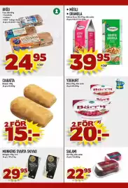 Nelins reklamblad vecka 42 Sida 15: Fazer bröd €24,95, Ciabatta €15,00