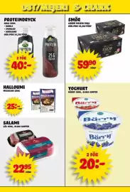 Nelins reklamblad vecka 42 Sida 5: Mesogios halloumi €25,00, Smör normalsaltat €59,90