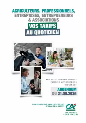 Crédit Agricole (valable jusqu'au 31-12)