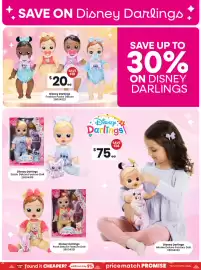 Toymate catalogue Page 26: Disney Darlings Fashion Packs Deluxe €20,00, Disney Darlings Stitch Deluxe Feature Doll €75,00