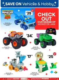 Toymate catalogue Page 38: Monster Jam Mini Jams Megalodon Squid Takedown €39,00