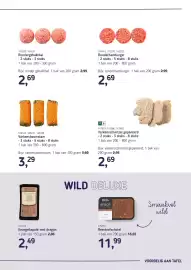 Van Hoeckel folder Pagina 3: Varkensboomstam €3,29, Varkenssschnitzel gepaneerd €2,69