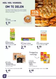Van Hoeckel folder Pagina 6: Brinta volkkoren graanontbijt €1,69, Ware Wieger kruidkoek €2,19