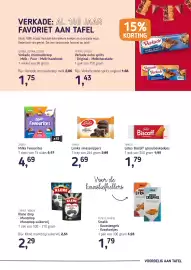 Van Hoeckel folder Pagina 9: Milka Favourites €4,69, Lonka sinassnippers €2,69