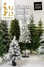 Intratuin folder | Kerst Pagina 1: COLLECTIE } Kunst 2026 kerst intratuin bomen