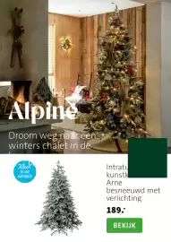 Intratuin folder | Kerst Pagina 14: Intratu kunstk Arne besneeuwd met verlichting €189,00