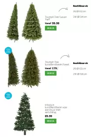Intratuin folder | Kerst Pagina 19: Intratuin kunstkerstboom voor aan muur met verlichting €89,99