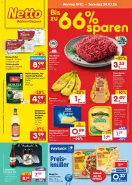 Netto Marken-Discount DE folder week 43 Pagina 1: Leerdammer Original €1,29, Pfanni Speisekartoffeln €2,49