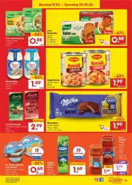 Netto Marken-Discount DE folder week 43 Pagina 17: Maggi Ravioli €1,99, Milka Kekse €1,99