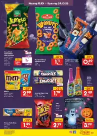 Netto Marken-Discount DE folder week 43 Pagina 25: Smarties Riesenrolle €1,79, Takis €2,29