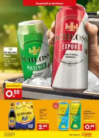 Netto Marken-Discount DE folder week 43 Pagina 27: Schloss Malz €2,49, Schloss Radler naturtrüb €0,49
