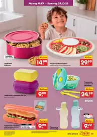 Netto Marken-Discount DE folder week 43 Pagina 39: Tupperware Snackdosen €9,99, Tupperware Trinkflasche €9,99