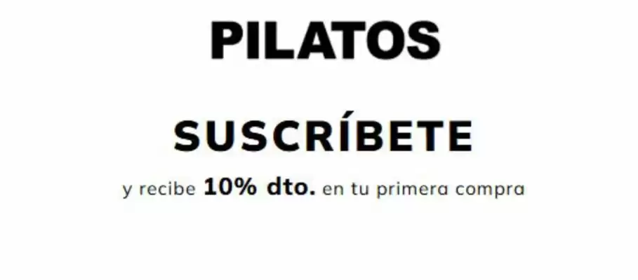 Pilatos (válido hasta 2-01)