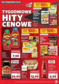 Kaufland gazetka tydzień 42 Strona 12: Płatki, granola i musli Nestlé, Passata Rustica Dawtona €4,99