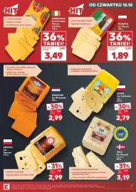 Kaufland gazetka tydzień 42 Strona 25: ARLA Ser Havarti jalapeño €3,19, KERRYGOLD Red Cheddar, Mature Cheddar €3,49