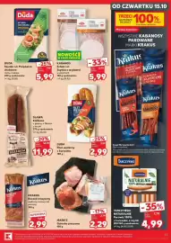 Kaufland gazetka tydzień 42 Strona 37: Szynka lub Polędwica drobiowa Duda €5,99