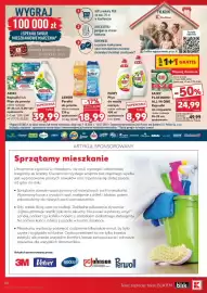 Kaufland gazetka tydzień 42 Strona 54: Płyn do mycia naczyń Fairy €8,99, Perełki do prania Lenor €18,99