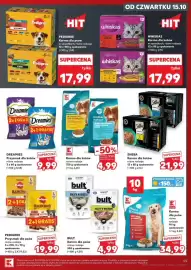 Kaufland gazetka tydzień 42 Strona 55: CLASSIC Karma dla kotów różne rodzaje €4,99