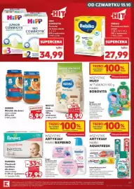 Kaufland gazetka tydzień 42 Strona 57: Musy w tubkach BoboVita, Artykuły marki Bambino