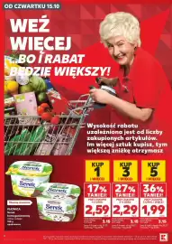 Kaufland gazetka tydzień 42 Strona 8: 23 OD CZWARTKU 15.10 WEZ WIECEJ BOI RABAT BEDZIE WIĘKSZY! 13 Bio stka Kostka ee