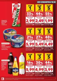 Kaufland gazetka tydzień 42 Strona 9: MLEKOVITA WYPASIONE Mleko UHT 3,2% tł €1,99