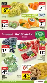 Intermarche gazetka tydzień 42 Strona 11: Szpinak, Rukola, Roszponka €4,99, Ziemniaki €4,95