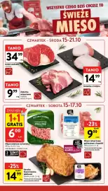 Intermarche gazetka tydzień 42 Strona 12: WIEPRZOWINA MIEŚC WIEPRZOWE GULASZOWE Z ŁOPATKI €9,99