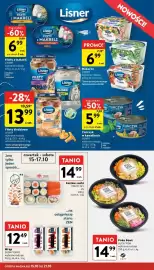 Intermarche gazetka tydzień 42 Strona 18: Poke Bowl LUCKY FISH €14,99, Tuńczyk w kawałkach Lisner €5,99