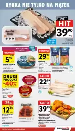 Intermarche gazetka tydzień 42 Strona 19: Ryby mrożone €29,99, Paprykarz Dega