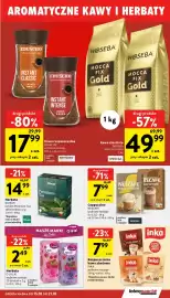 Intermarche gazetka tydzień 42 Strona 25: Cappuccino NESCAFE wybrane rodzaje €7,99, Kawa rozpuszczalna EDUSCHO €17,99