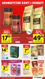 Intermarche gazetka tydzień 42 Strona 25: Cappuccino NESCAFE wybrane rodzaje €7,99, Kawa rozpuszczalna EDUSCHO €17,99