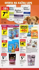 Intermarche gazetka tydzień 42 Strona 38: Żwirek dla kota Super Benek, Karma dla kota CANAILLOU MISKA DNIA €9,99