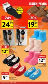 Intermarche gazetka tydzień 42 Strona 40: Skarpety PUMA €24,99, Rajstopy Rosalia GATTA €12,99
