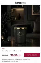 Home&You gazetka tydzień 42 Strona 11: Świeca zapachowa Monte Carlo Aroma Home €39,99