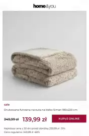 Home&You gazetka tydzień 42 Strona 9: Drukowana futrzana narzuta na łóżko Siman 180x220 cm home & you €139,99