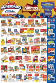 Catálogo Supermercados Condor semana 42 Página 1: Acém ou Peito Bovino com Osso €26,99, Limpador Concentrado Veja €8,59