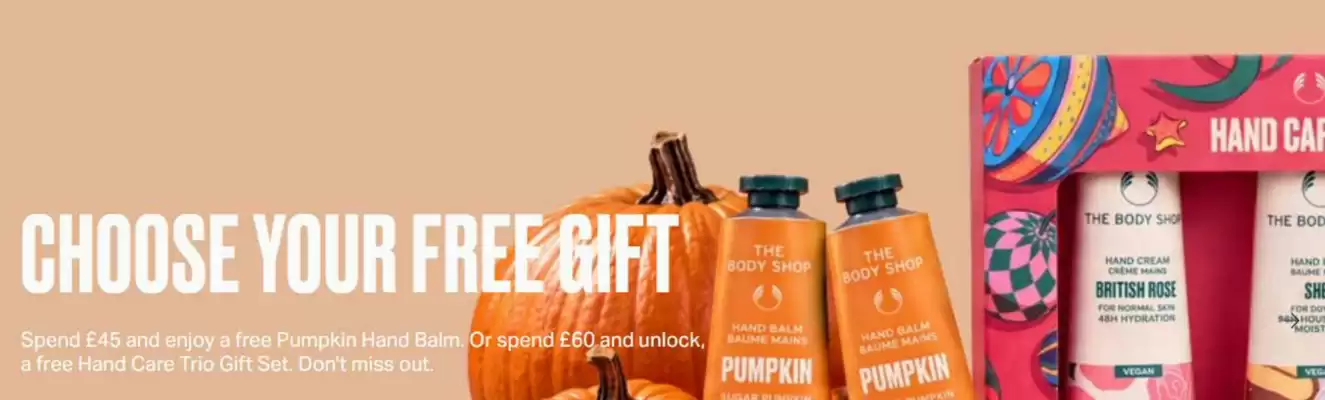 The Body Shop (valid until 15-11)