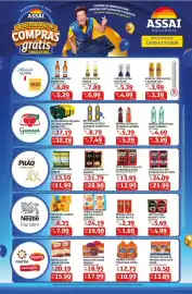 Encarte Assaí Atacadista semana 42 Página 1: Maratá - cafe tradicional €13,59, L'or - cappuccino sabores €31,79