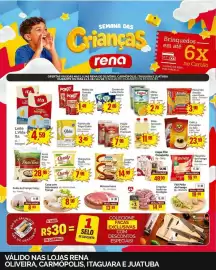 Catálogo Supermercados Rena semana 42 Página 1: Feijão Carioca Codil Premium €7,99, Linguiça Sadia ou Perdigão €14,99